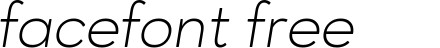 Ageo-LightItalic