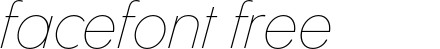 PP Pangram Sans Compact Thin Italic