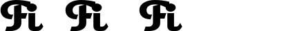 DeliscriptLigatures