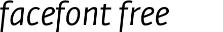 FedraSansPro-BookItalic