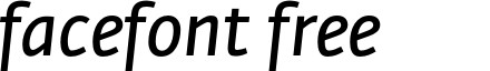 FedraSansPro-NormalItalic