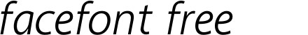 PFCatalogLight-Italic