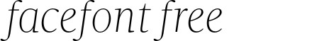 VelinoText-ThinItalic