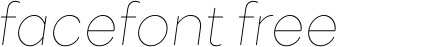 TTFirs-ThinItalic