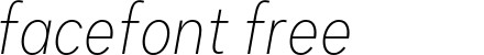 DexaProNarrow-ThinItalic