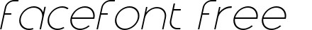 BicycleSans-ExtraLightItalic