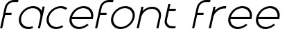 BicycleSans-LightItalic