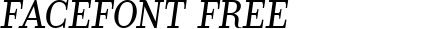 DonatoraDisplaySCItalic