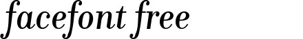 DonatoraMediumItalic