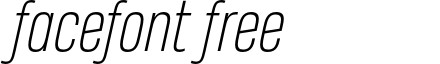 HeadingPro-ExtraLightItalic