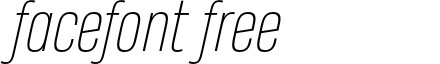 HeadingPro-ThinItalic