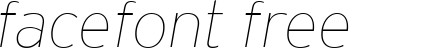 Interstate-ThinItalic