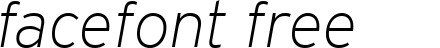Interstate-ExtraLightItalic