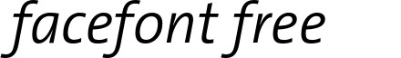TheSans-SemiLightItalic