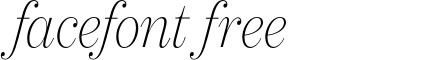 21Cent-CondensedUltraLightItalic
