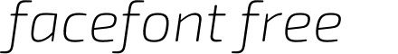 ExoSoft-ExtraLightItalic