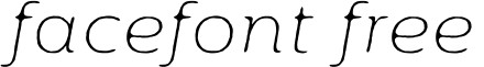 MorenoRoughTwo-XThinItalic
