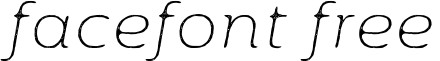 MorenoRustTwo-XThinItalic