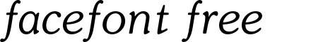 SouvenirStd-LightItalic