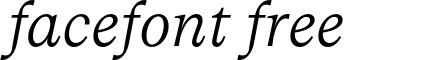 RhetorikSerifTrial-LightItalic