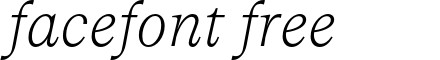 RhetorikSerifTrial-ThinItalic