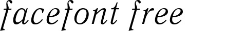 QuantAntiquaC-Italic