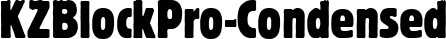KZ Block Pro Condensed