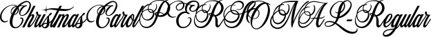 Christmas Carol PERSONAL Regular