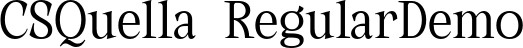 CS Quella Regular Demo